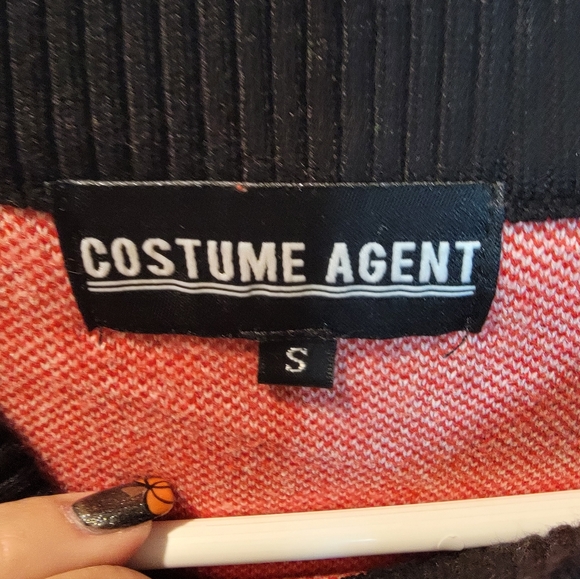 Saturday Night Live Spartan Cheerleader Costume Cosplay Dress Up Sweater & Pants - Picture 3 of 9